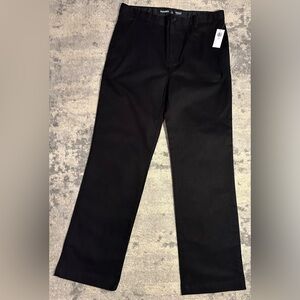 Old Navy Women’s Straight Built-In Flex Black Pants Size 14 NWT!